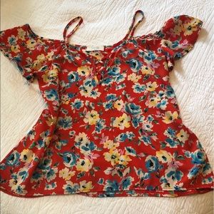 Beautiful floral blouse